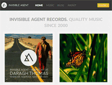 Tablet Screenshot of invisibleagent.com